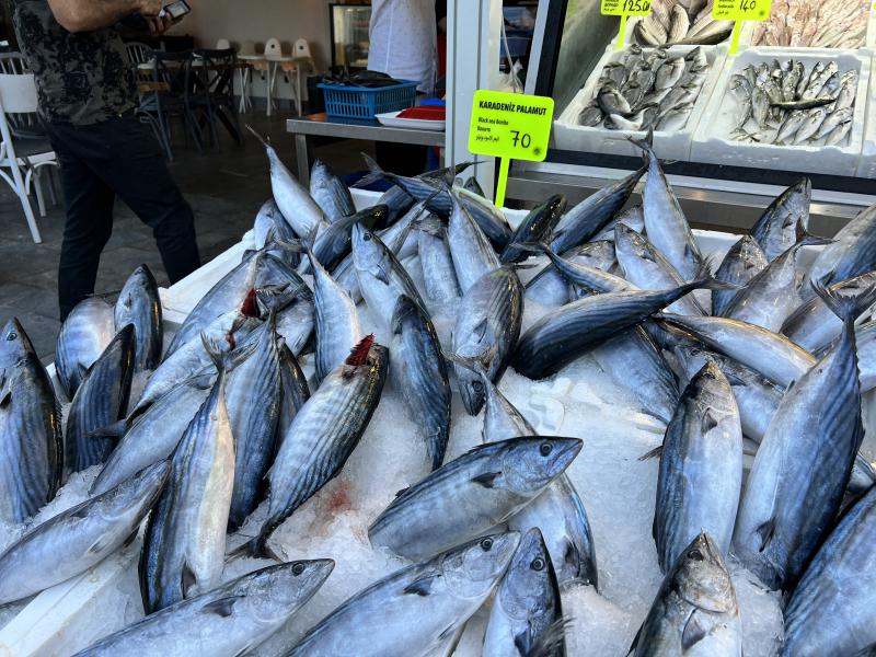Рыбный рынок в Анталье за ТЦ Эраста