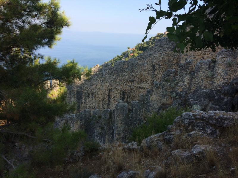 Средневековая крепость в Аланье