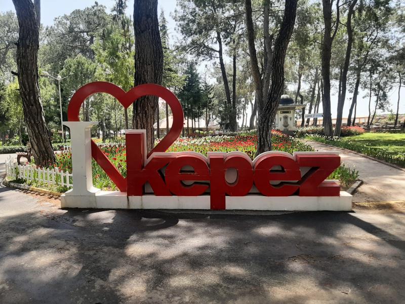 Парк Кепез и смотровая площадка с головой Ататюрка
