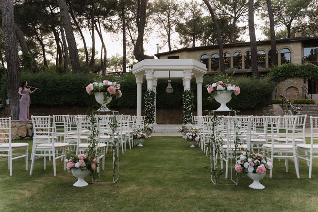 Свадьба в восточно-средиземноморском стиле