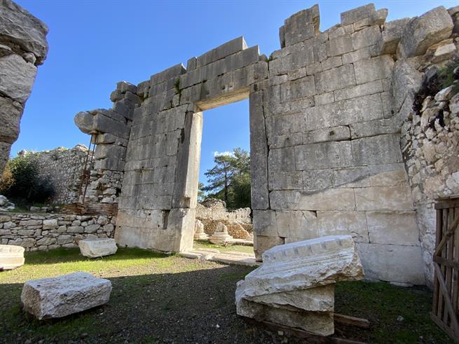 Античный город Олимпос в Турции