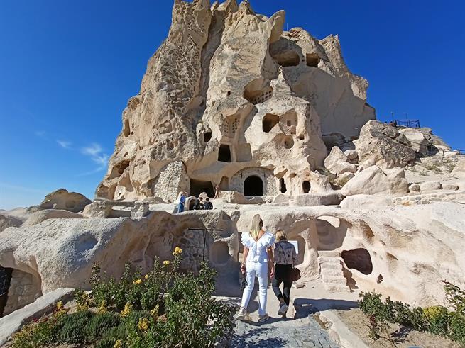 Крепость Учхисар в Каппадокии