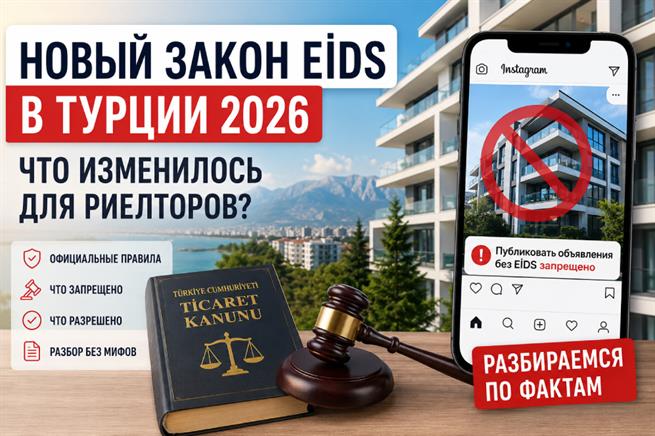 В Турции запретили продавать недвижимость через Instagram? Разбираем новый закон без мифов