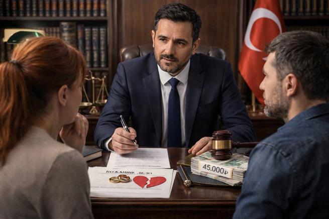 Сколько стоит развод в Турции в 2026 году: услуги адвоката, госпошлины и реальные расходы