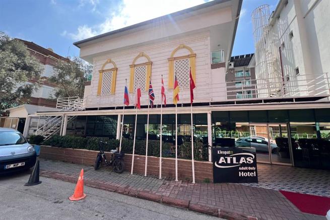 Kleopatra Atlas 4* в Аланье: обзор отеля только для взрослых рядом с пляжем Клеопатра