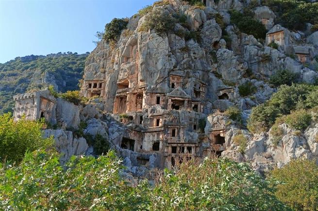Древний город Мира в Турции