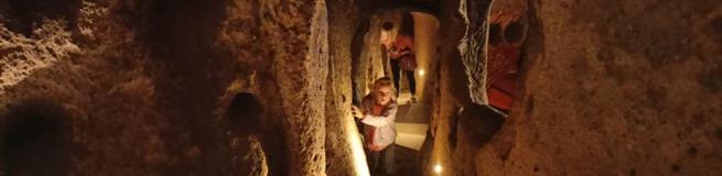 Подземный город Каймаклы в Каппадокии