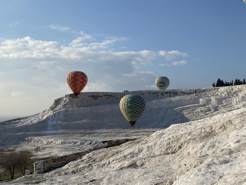 Экскурсии в памуккале с полетом на воздушном шаре